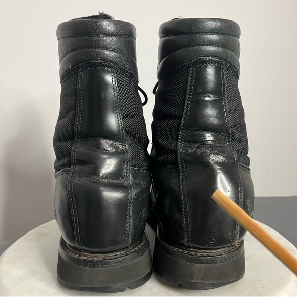 Tactical Boots Fits Mens US 10 Jump Combat Boots Grunge VTG Military Workwear - Picture 8 of 13